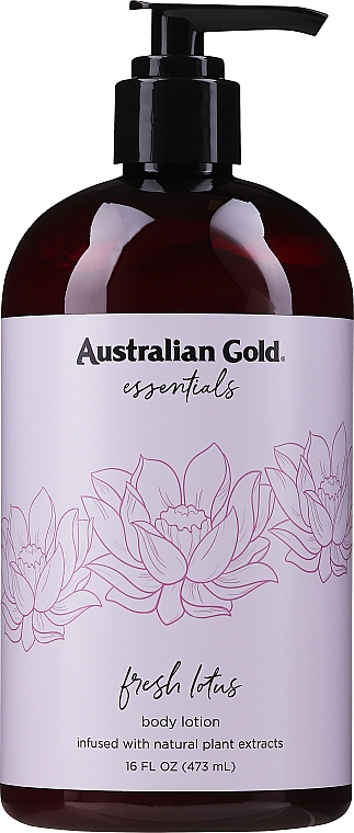 Balsam do ciała Świeży lotos - Australian Gold Essentials Fresh Lotus Body Lotion — Zdjęcie N1