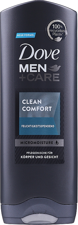Żel do mycia ciała - Dove Men+Care Clean Comfort Body and Face Wash — Zdjęcie N1