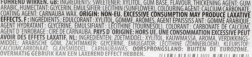 Guma do żucia Słodka mięta - Miradent Xylitol Chewing Gum Spearmint — Zdjęcie N3