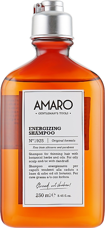 Szampon energetyzujący - FarmaVita Amaro Energizing Shampoo — Zdjęcie N1