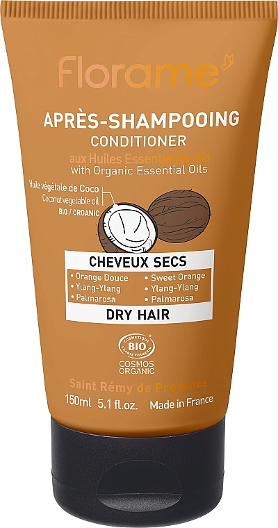 Odżywka do włosów suchych - Florame Conditioner For Dry Hair — Zdjęcie N1