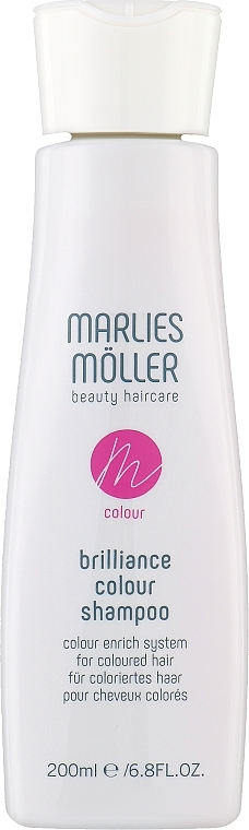 Ochronny szampon do włosów farbowanych - Marlies Moller Brilliance Colour Shampoo — Zdjęcie N3