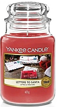 Świeca zapachowa w słoiku - Yankee Candle Letters To Santa Jar — Zdjęcie N1