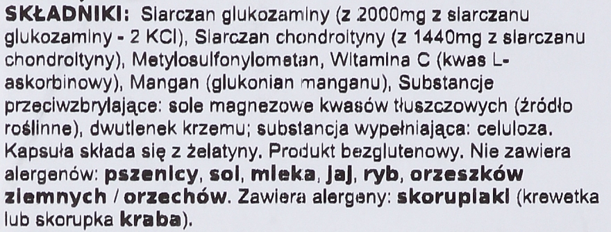 Suplementy odżywcze - Jarrow Formulas Glucosamine + Chondroitin + MSM — Zdjęcie N3