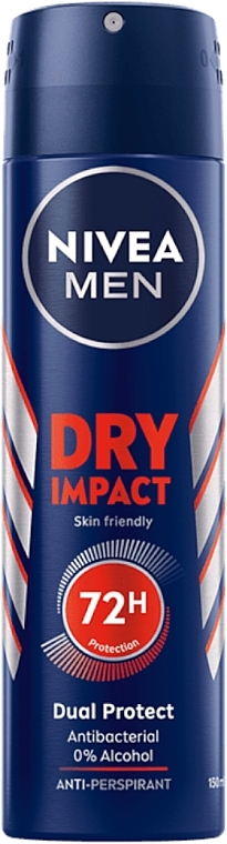 Antyperspirant - NIVEA MEN Dry Impact Anti-Perspirant 72H — Zdjęcie N1