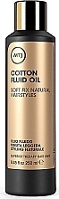 PRZECENA! Płyn do stylizacji włosów kręconych - MTJ Cosmetics Superior Therapy Cotton Fluid Oil * — Zdjęcie N2
