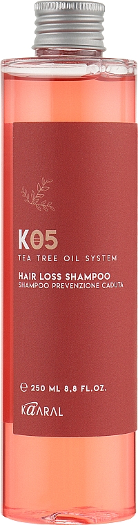 Szampon przeciw wypadaniu włosów z witaminą PP - Kaaral K05 Hair Loss Shampoo — Zdjęcie N3