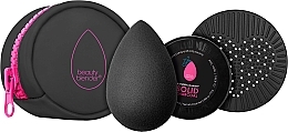 Kup Zestaw - Beautyblender Besties Starter Set Charcoal (sponge/1pcs + soap/16g + cleans/mat/1pcs + bag)