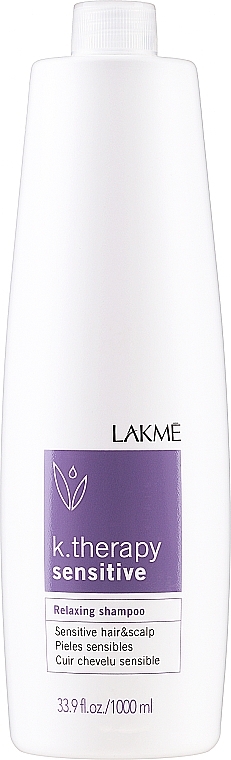 Delikatny szampon z alantoiną do wrażliwej skóry głowy - Lakmé K.Therapy Sensitive Shampoo — Zdjęcie N3