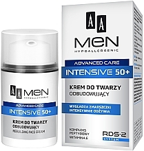 Kup Odbudowujący krem do twarzy dla mężczyzn 50+ - AA Men Advanced Care Intensive Face Cream Rebuilding