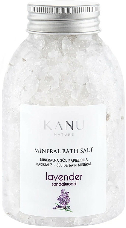 Sól mineralna do kąpieli Lawenda - Kanu Nature Lavender Mineral Bath Salt — Zdjęcie N1