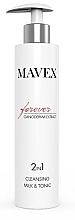 Kup Mleczko oczyszczające 2 w 1 - Mavex Forever 2in1 Cleansing Milk & Tonic