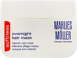 Intensywna maska na noc do włosów gładkich - Marlies Moller Softness Overnight Hair Mask — Zdjęcie N1