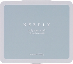 Zestaw codziennych nawilżających maseczek do twarzy - Needly Daily Toner Mask — Zdjęcie N1