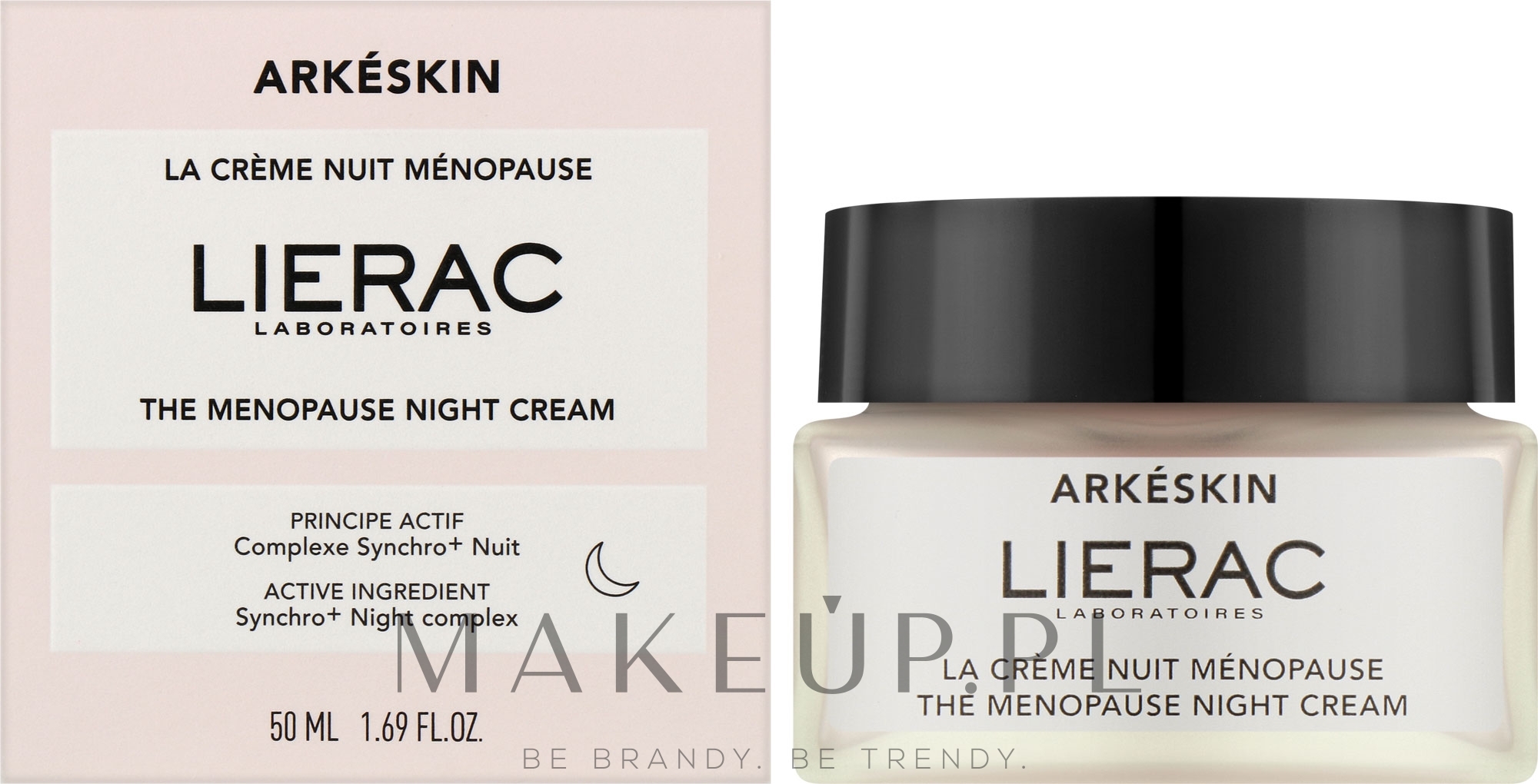 Krem do twarzy na noc - Lierac Arkeskin The Menopause Night Cream — Zdjęcie 50 ml