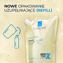 Odżywczy olejek myjący przeciw podrażnieniom i swędzeniu skóry skłonnej do atopii - La Roche-Posay Lipikar Cleansing Oil AP+ (wkład uzupełniający) — Zdjęcie N7