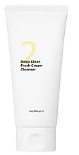 Emulsja nawilżająca do mycia twarzy - Numbuzin No.2 Deep Clean Fresh Cream Cleanser  — Zdjęcie N1