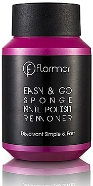Zmywacz do paznokci - Flormar Easy&Go Sponge Nail Polish Remover