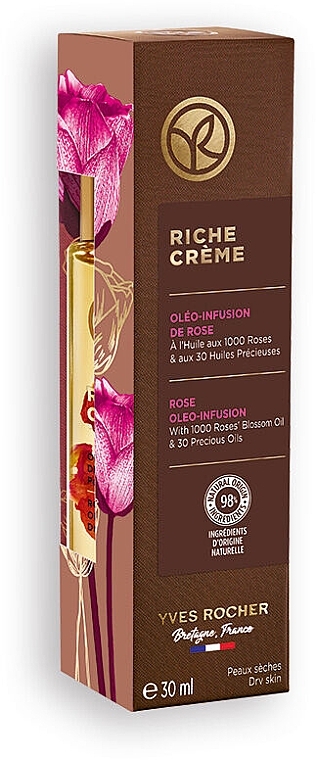 Serum do twarzy z olejkiem różanym - Yves Rocher Rose Oleo Infusion  — Zdjęcie N1