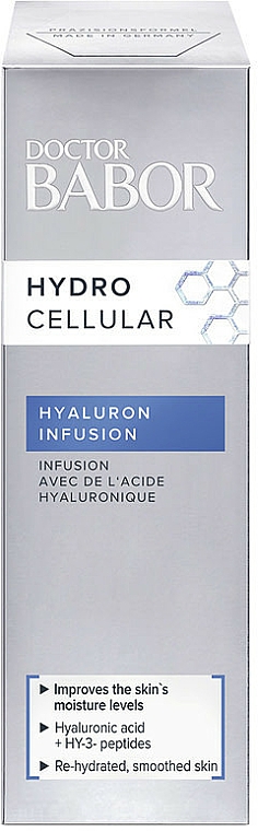 Serum do twarzy z kwasem hialuronowym - Doctor Babor Hydro Cellular Hyaluron Infusion — Zdjęcie N2