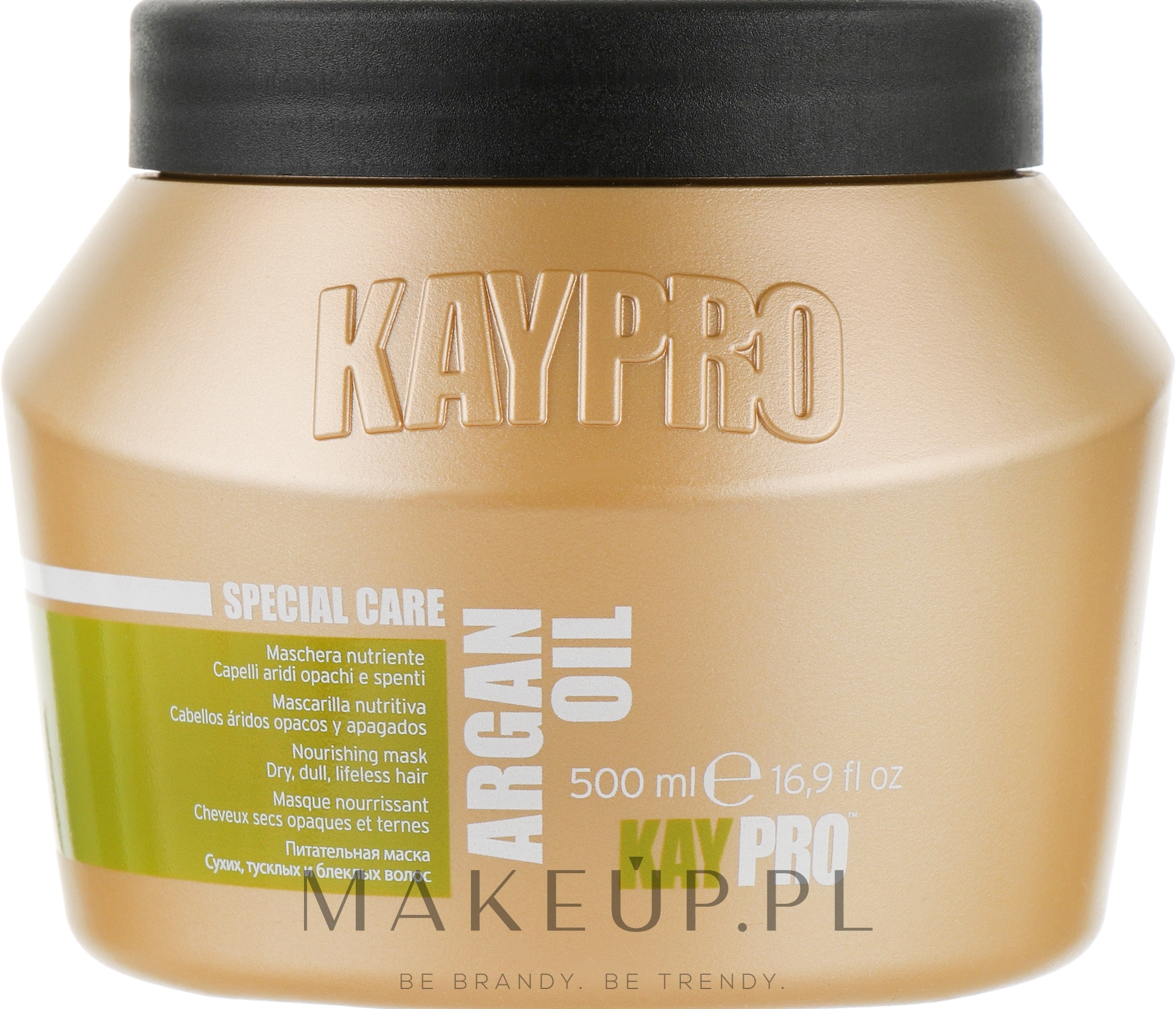 Odżywcza maska do włosów z olejem arganowym - KayPro Special Care Nourishing Mask — Zdjęcie 500 ml