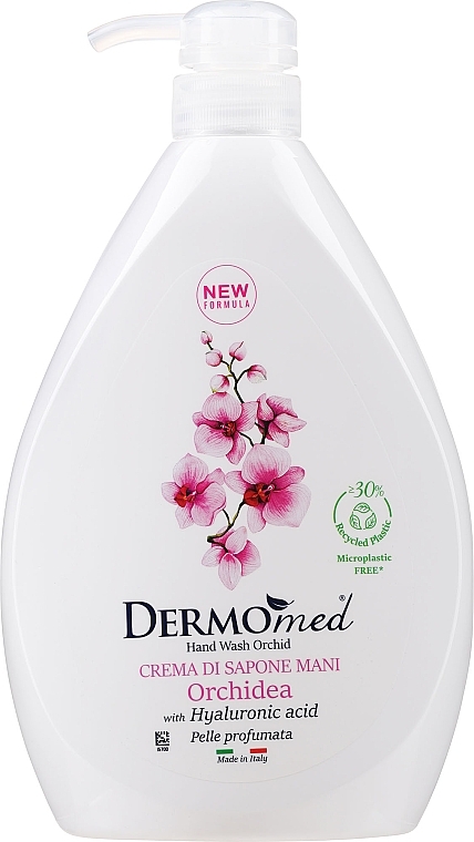 Kremowe mydło w płynie Kaszmir i orchidea - DermoMed Cashmere And Orchidea Cream Soap