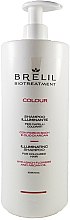 Nabłyszczający szampon do włosów farbowanych - Brelil Bio Treatment Colour Illuminating Shampoo For Coloured Hair — Zdjęcie N1