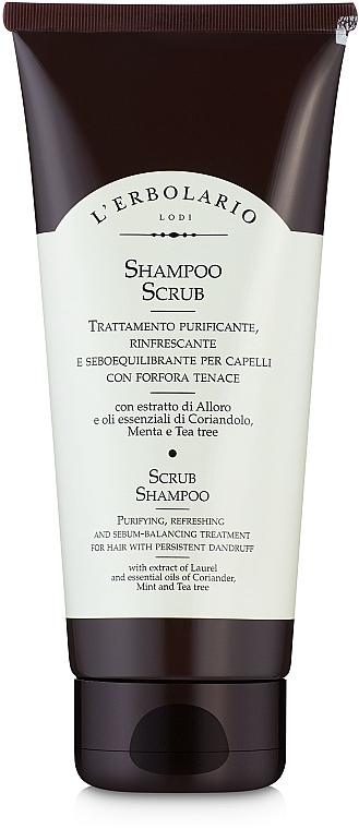 Przeciwłupieżowy szampon peelingujący do włosów - L'Erbolario Shampoo Scrub — Zdjęcie N2