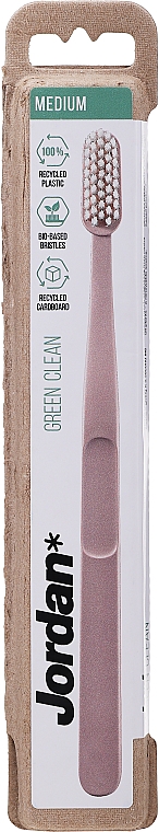 Szczoteczka do zębów, średnia twardość - Jordan Green Clean — Zdjęcie N1