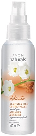 Perfumowany spray do ciała Migdał i konwalia - Avon Naturals  — Zdjęcie N1