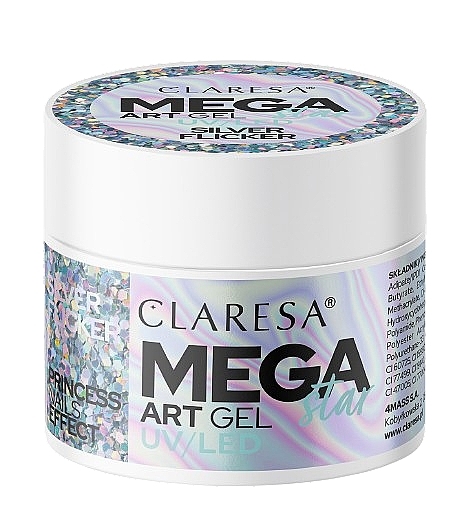 Żel do stylizowania paznokci - Claresa Megastar UV/LED Art Gel — Zdjęcie N1