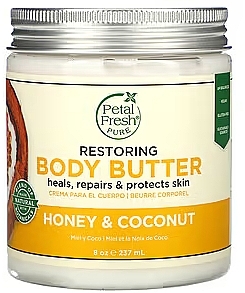 Regenerujące masło do ciała Miód i kokos - Petal Fresh Body Butter Honey & Coconut — Zdjęcie N1