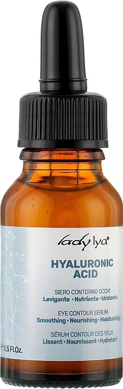 Serum do oczy Nawilżające z kwasem hialuronowym - Lady Lya Hyaluronic Acid Serum — Zdjęcie N1