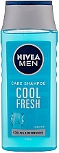 Szampon dla mężczyzn Ekstremalna świeżość - Nivea For Men Cool Fresh Mentol Shampoo — Zdjęcie N7