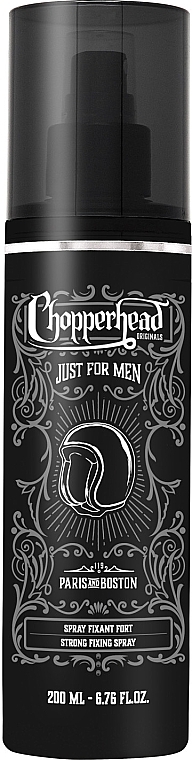 Lakier do włosów o wysokim połysku i mocnym utrwaleniu - Chopperhead Originals Strong Fixing Spray — Zdjęcie N1