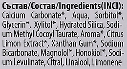 Homeopatyczna pasta do zębów Cytryna - Bilka Homeopathy Lemon Toothpaste — Zdjęcie N3