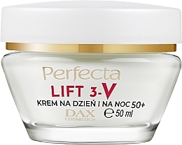 Uniwersalny krem do twarzy na dzień i na noc 50+ - Perfecta Lift 3-V 3% Trio-V-Lift Complex 50+ — Zdjęcie N1