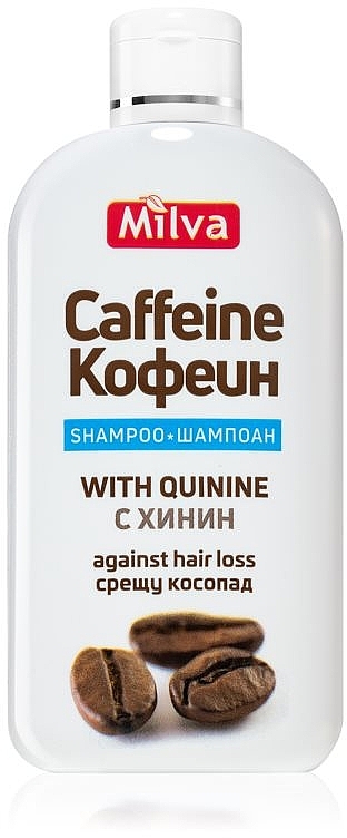 Szampon z kofeiną przeciw wypadaniu włosów - Milva Shampoo with Caffeine & Quinine against Hair Loss — Zdjęcie N1