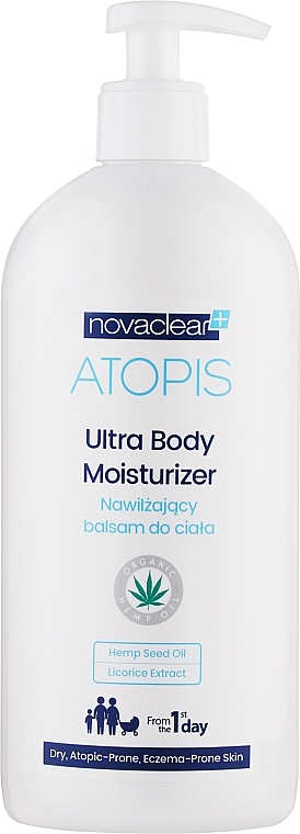 Nawilżający balsam do ciała - Novaclear Atopis Ultra Body Moisturizer — Zdjęcie N3