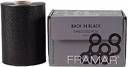 Arkusze folii w rolce Gorączka złota - Framar Embossed Roll Medium Black — Zdjęcie N1