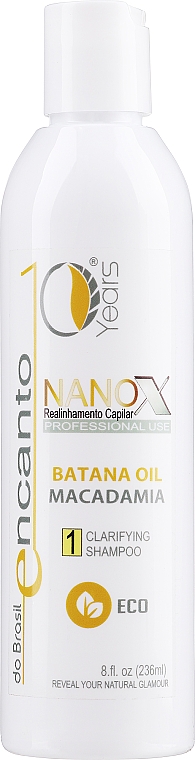 Szampon do skóry normalnej i skłonnej do przetłuszczania się - Encanto Nanox Clarifying Shampoo — Zdjęcie N3