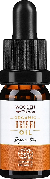 Olej z reishi - Wooden Spoon Organic Reishi Oil — Zdjęcie N1