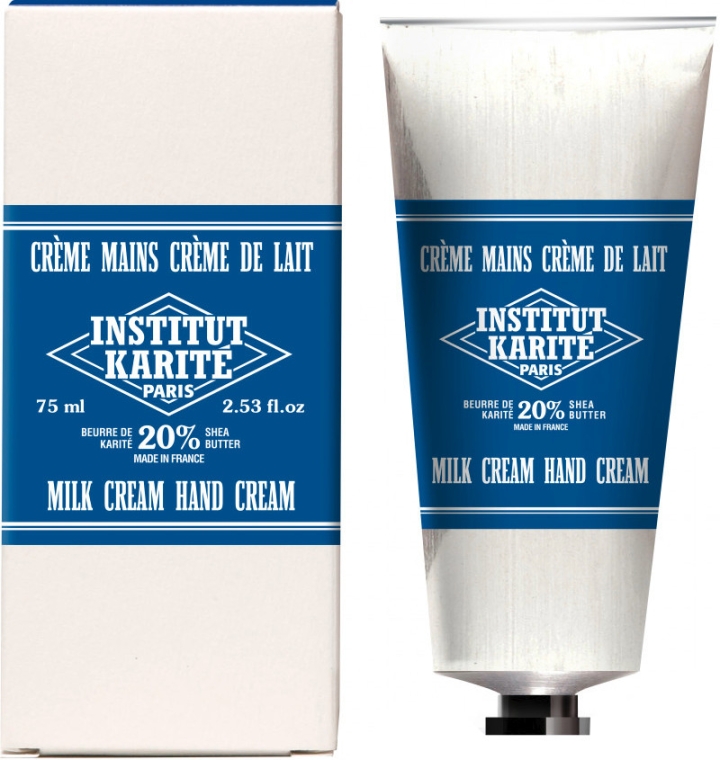 Krem do rąk - Institut Karité Milk Cream Shea Hand Cream  — Zdjęcie N2
