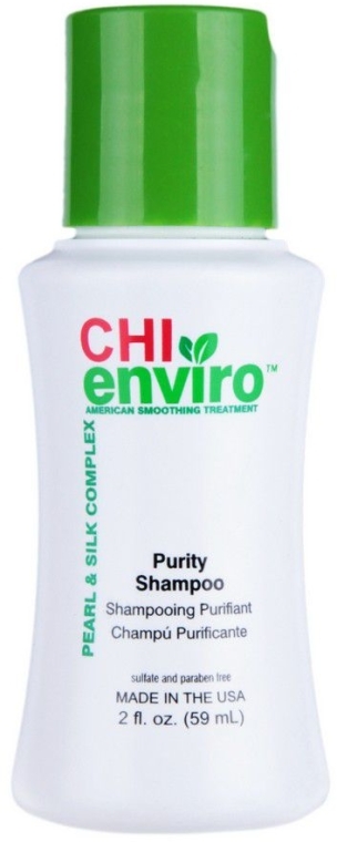 Oczyszczająco-wygładzający szampon do włosów - CHI Enviro Purity Shampoo — Zdjęcie N3