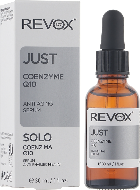 PRZECENA! Serum przeciwstarzeniowe z koenzymem Q10 - Revox Just Coenzyme Q10 Anti-Aging Face Serum * — Zdjęcie N2