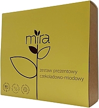 PRZECENA! Zestaw Miód i czekolada - Mira (oil/60ml + b/soap/400g + lipstick/3g) * — Zdjęcie N1