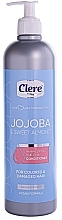 Kup Odżywka do włosów farbowanych i zniszczonych - Clere Jojoba & Sweet Almond Conditioner