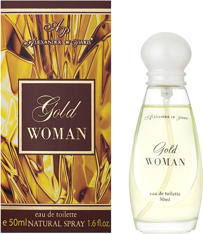 Aroma Parfume Alexander of Paris Gold Woman - Woda toaletowa — Zdjęcie N2