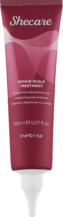 Peeling do skóry głowy - Inebrya She Care Repair Scalp Treatment — Zdjęcie N1