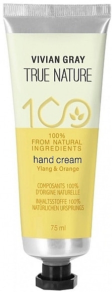 Krem do rąk - Vivian Gray True Nature Nature Ylang & Orange Hand Cream — Zdjęcie N1